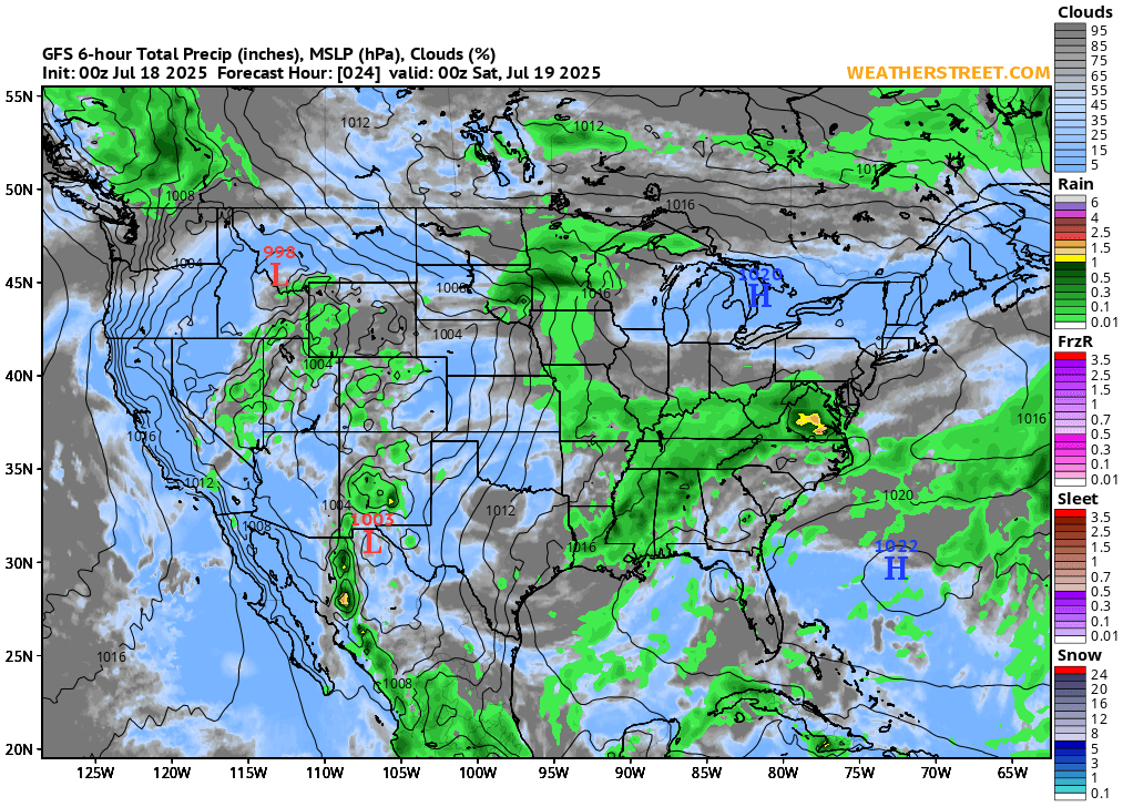 10 Day Gfs Precip Map Xzca0A9Kg4Xqdm