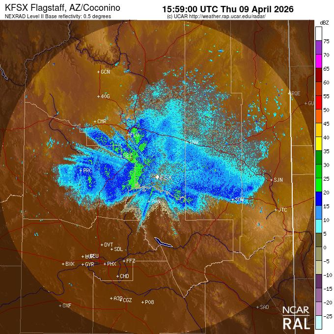 Flagstaff Az Kfsx Weather Radar