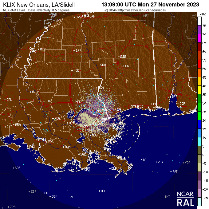 New Orleans La Klix Weather Radar