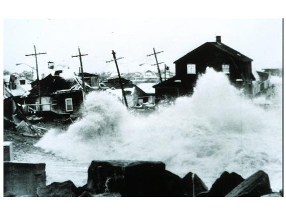 coastal flooding caused by a nor'easter - NOAA